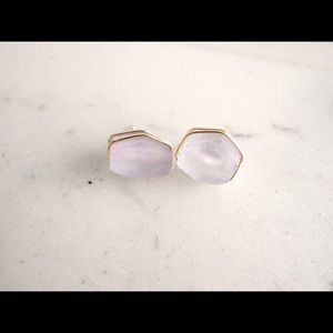 BLEU GEMME purple studs